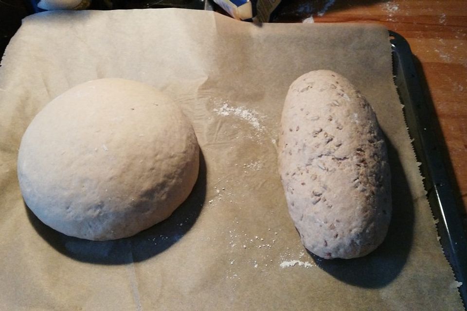 Einfaches Sauerteigbrot