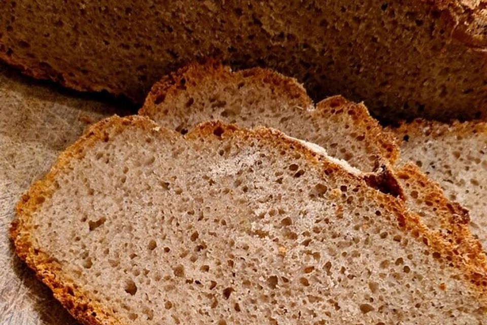 Einfaches Sauerteigbrot