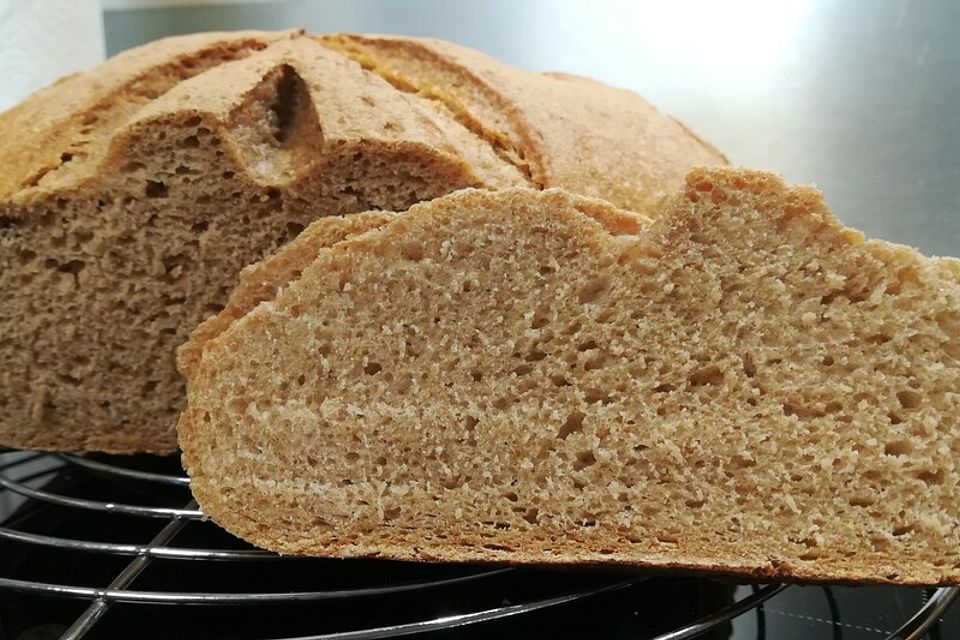 Einfaches Sauerteigbrot