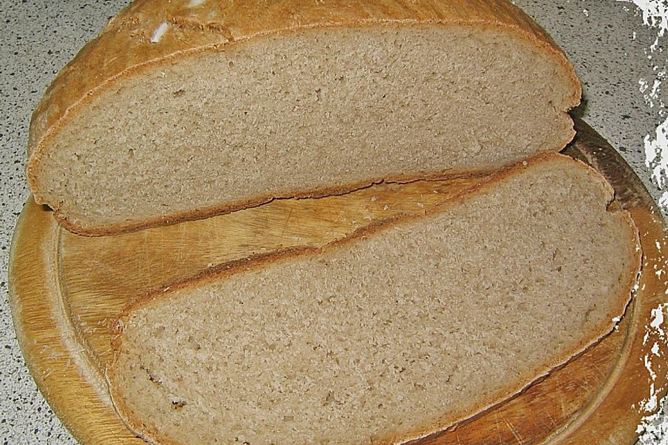 Einfaches Sauerteigbrot