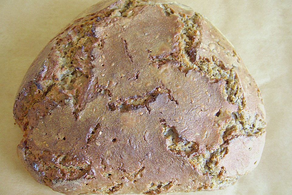 Einfaches Sauerteigbrot