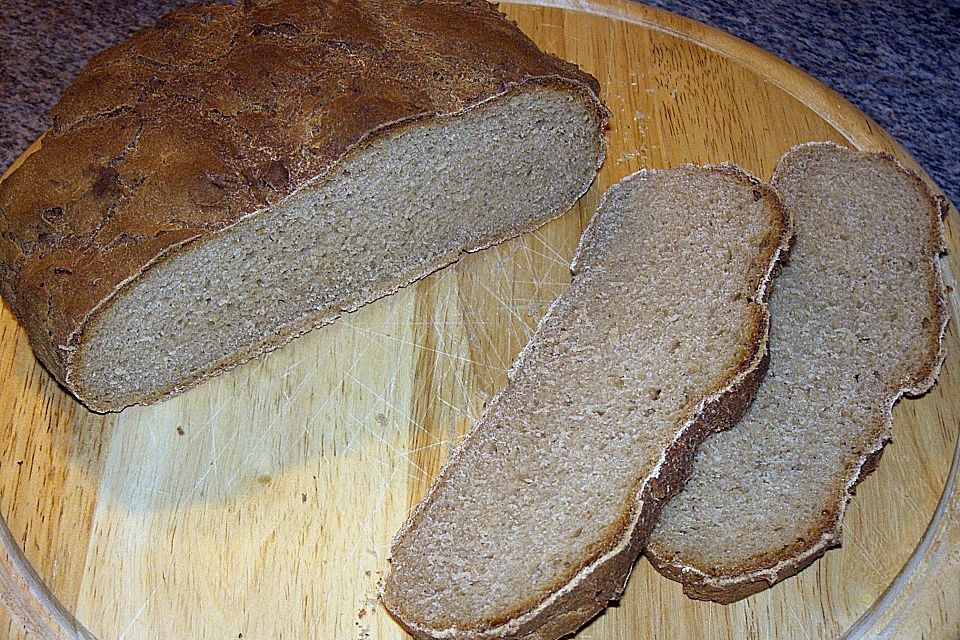 Einfaches Sauerteigbrot