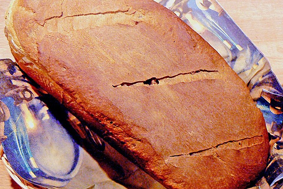 Einfaches Sauerteigbrot