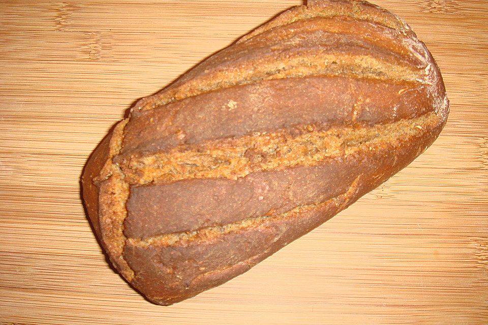 Einfaches Sauerteigbrot