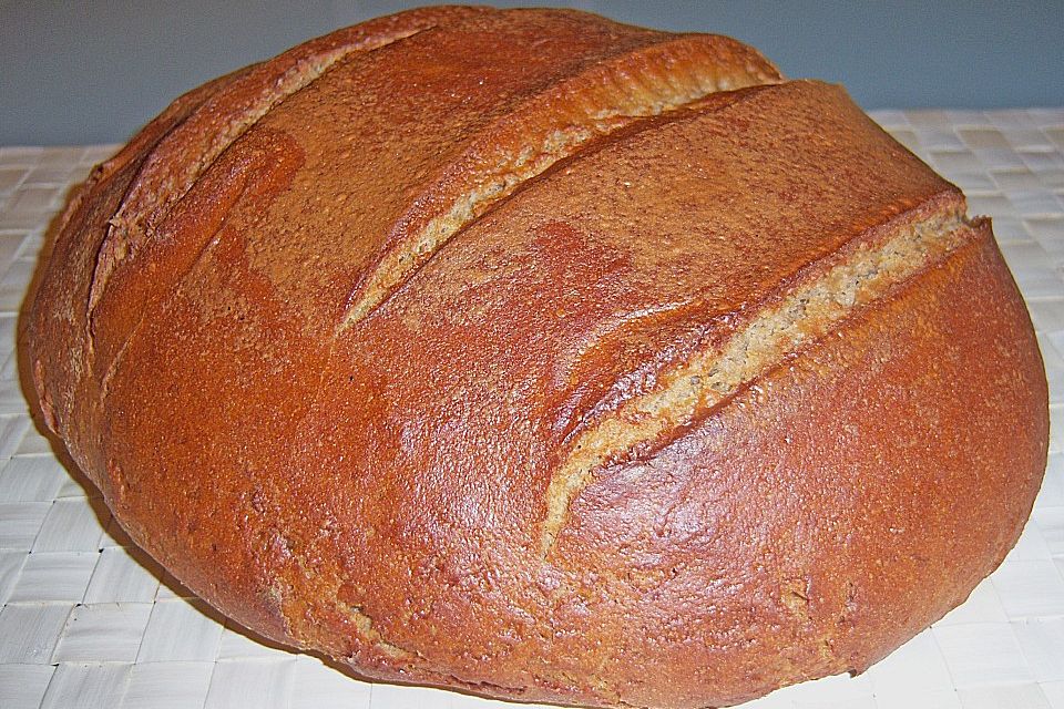 Einfaches Sauerteigbrot