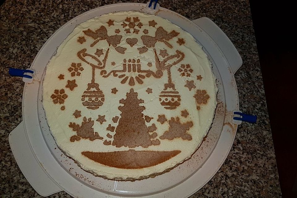 Weihnachtliche Apfeltorte