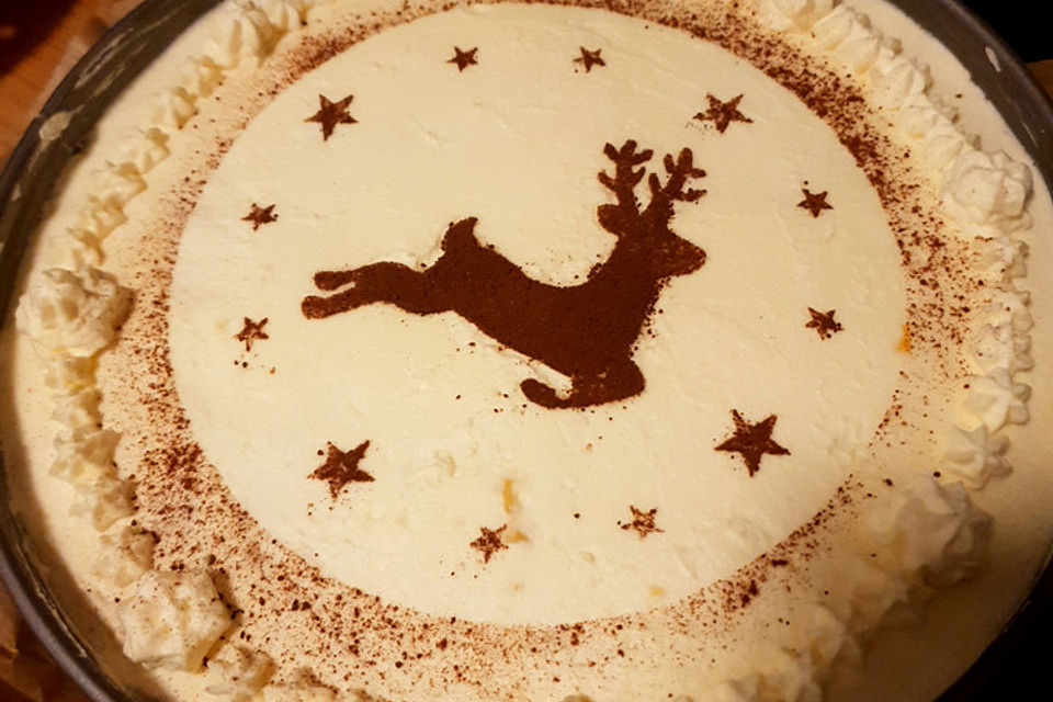 Weihnachtliche Apfeltorte