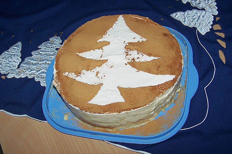 Weihnachtliche Apfeltorte