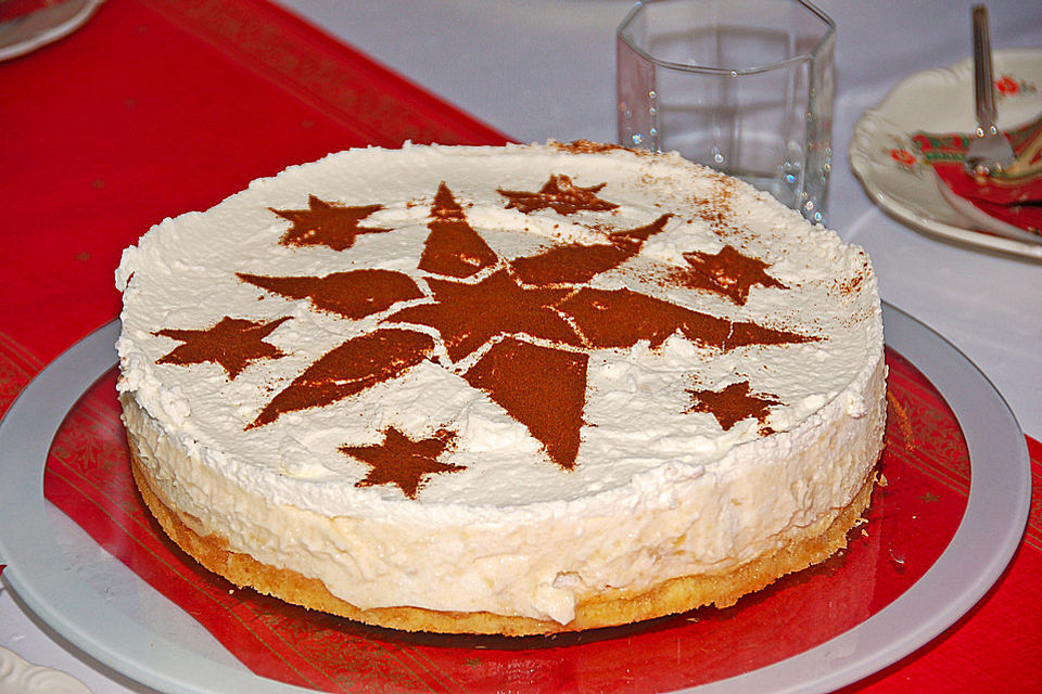 Weihnachtliche Apfeltorte