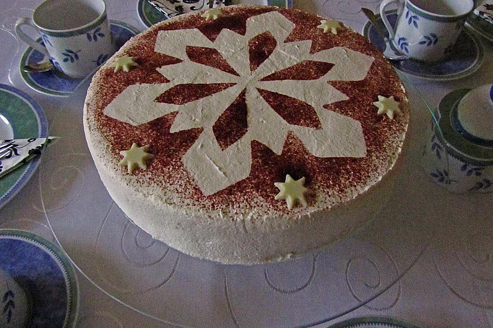 Weihnachtliche Apfeltorte