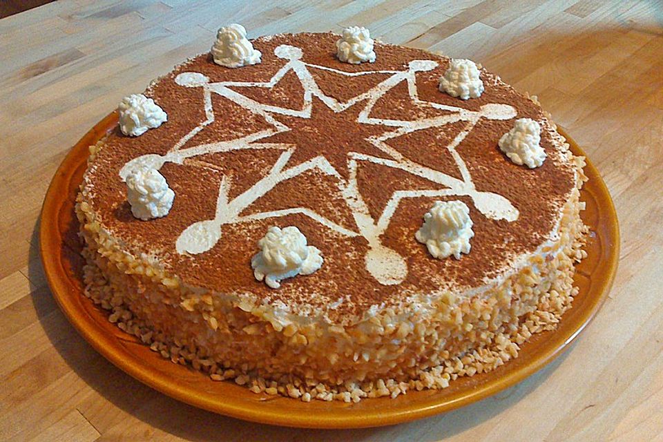 Weihnachtliche Apfeltorte