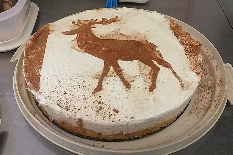 Weihnachtliche Apfeltorte