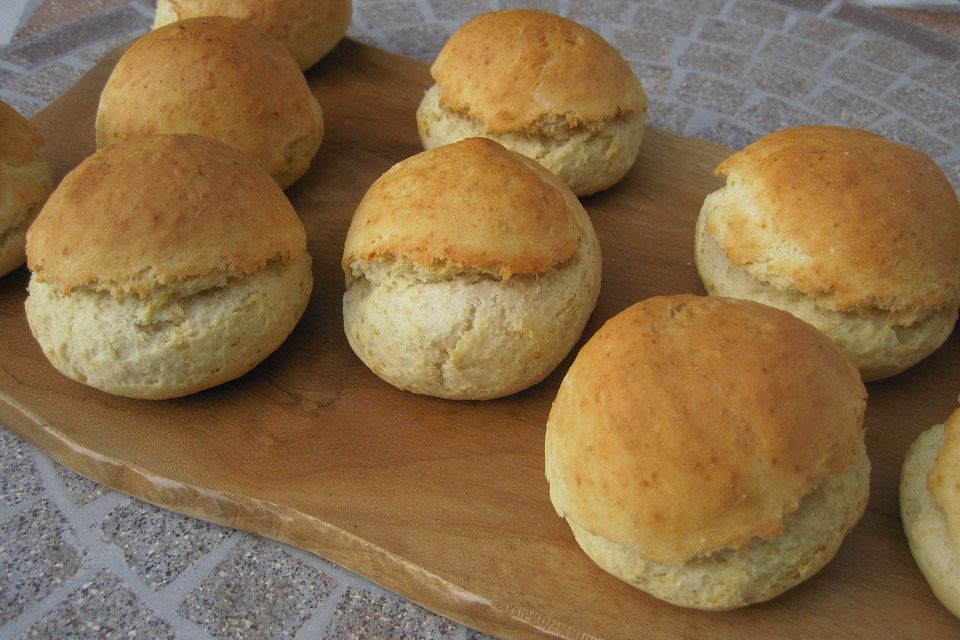 Schnelle Frühstücksbrötchen