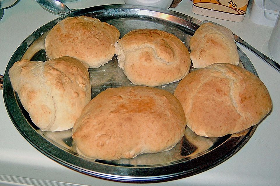 Schnelle Frühstücksbrötchen