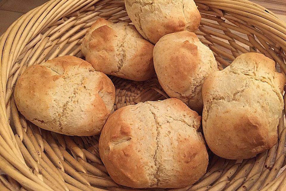 Schnelle Frühstücksbrötchen