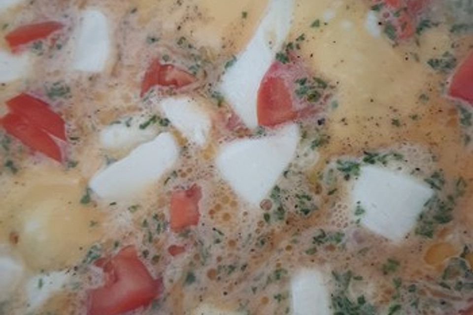 Tomaten - Mozzarella - Omelett