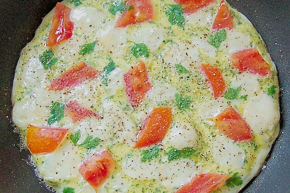 Tomaten - Mozzarella - Omelett