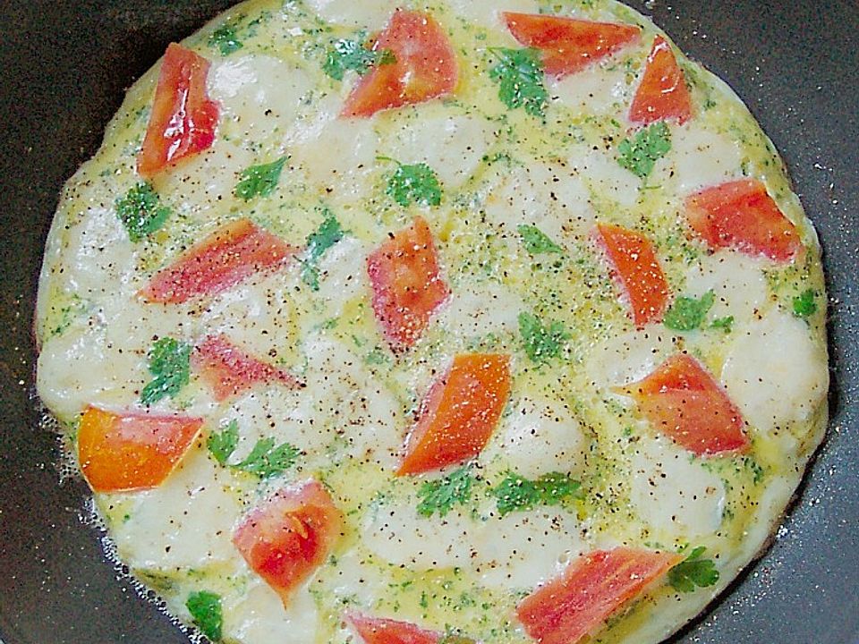 Tomaten - Mozzarella - Omelett von elkep| Chefkoch
