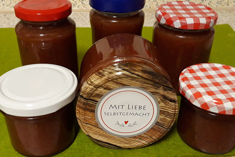 Erdbeer - Kiwi - Bananen - Marmelade