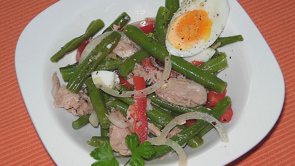 Grüner Bohnensalat mit Thunfisch von martha05