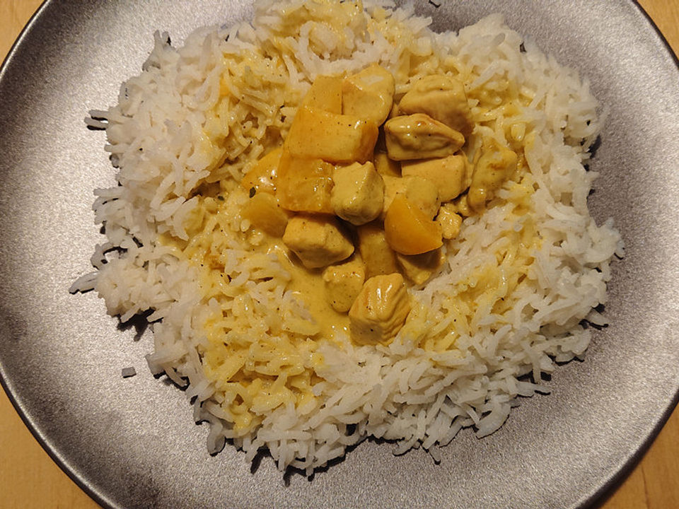 Hähnchen in Curry - Soße von Meskya2| Chefkoch