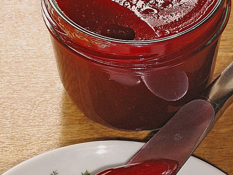 Erdbeer - Mint - Marmelade von renkleov| Chefkoch