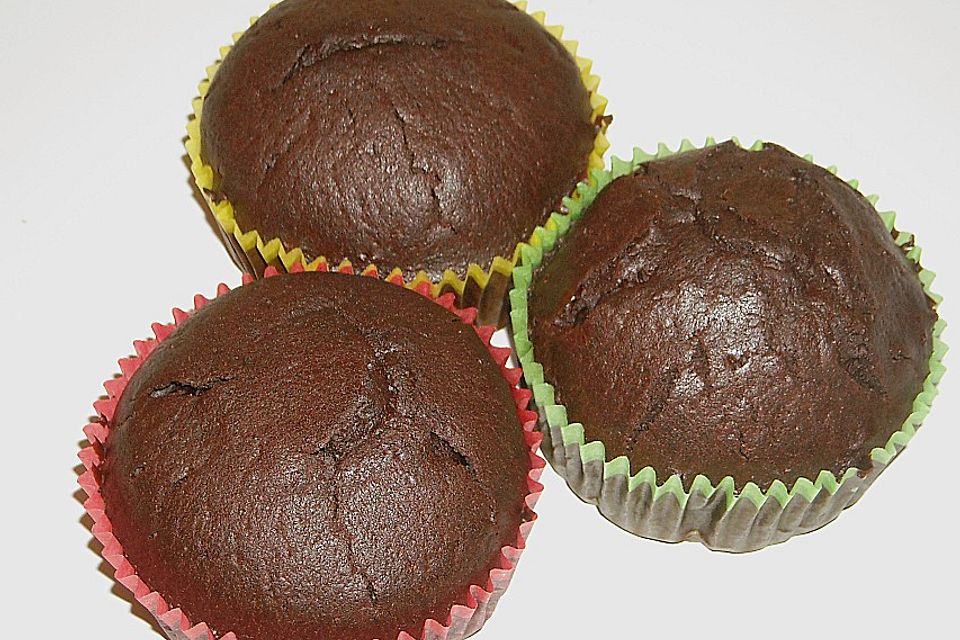 Schoko Muffins - Blitzrezept