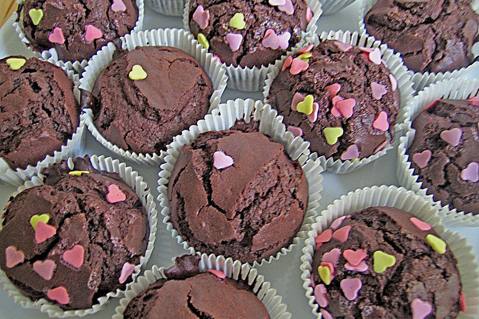 Schoko Muffins - Blitzrezept