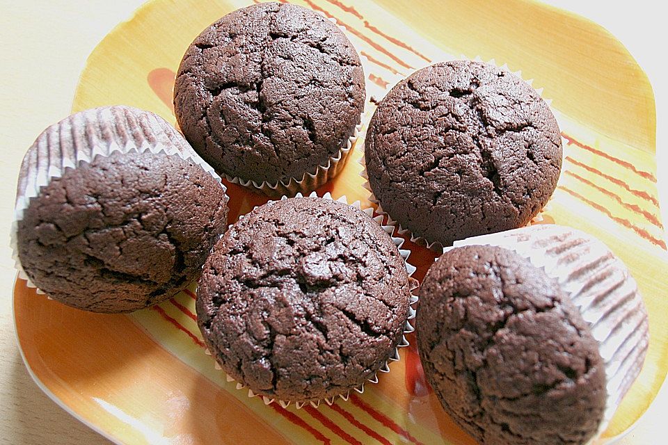 Schoko Muffins - Blitzrezept