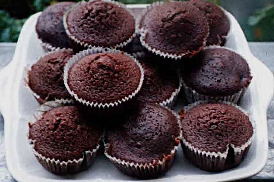 Schoko Muffins - Blitzrezept