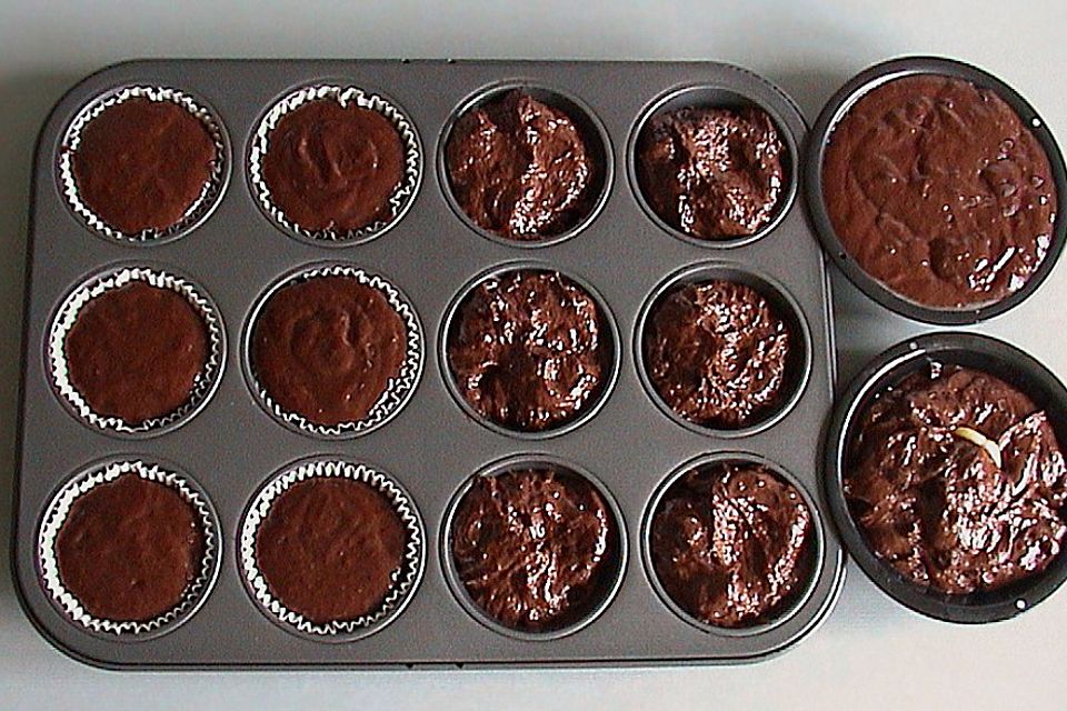 Schoko Muffins - Blitzrezept