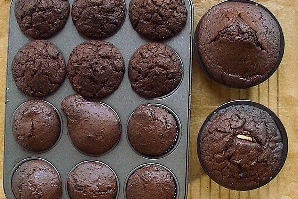 Schoko Muffins - Blitzrezept