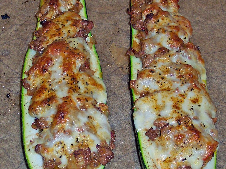 Gefüllte Zucchini von motodet | Chefkoch