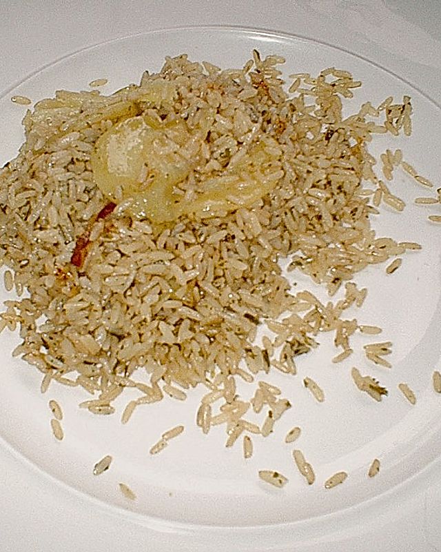 Reis auf persische Art