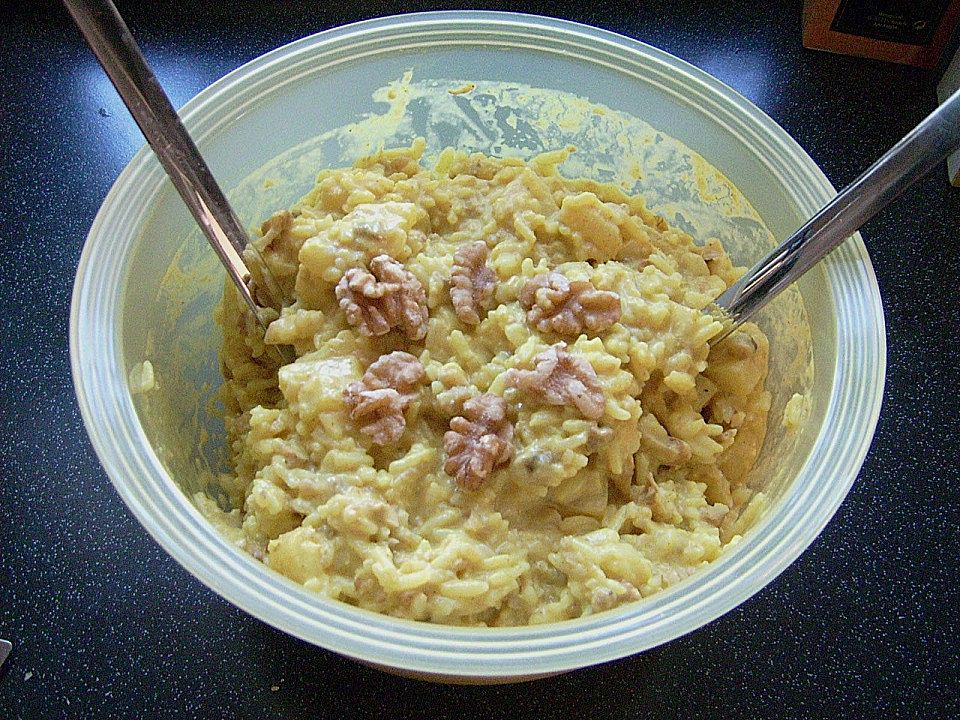 Curry - Reissalat mit Ananas und Bananen - Kochen Gut | kochengut.de