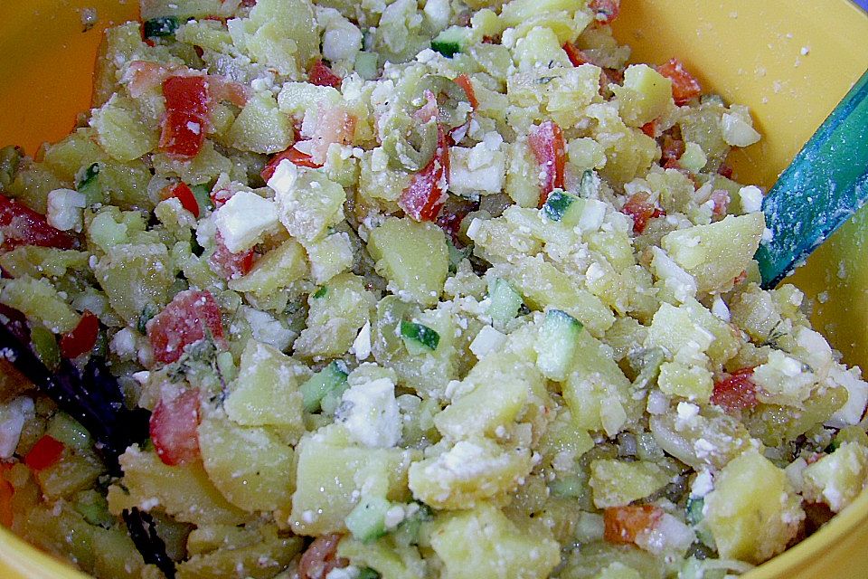 Kartoffelsalat griechische Art