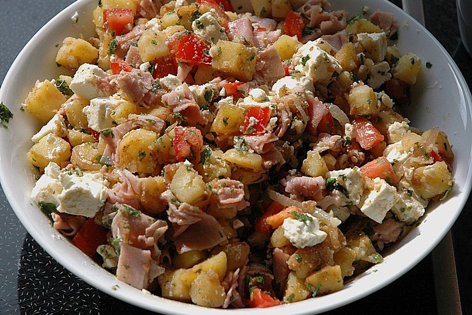 Kartoffelsalat griechische Art