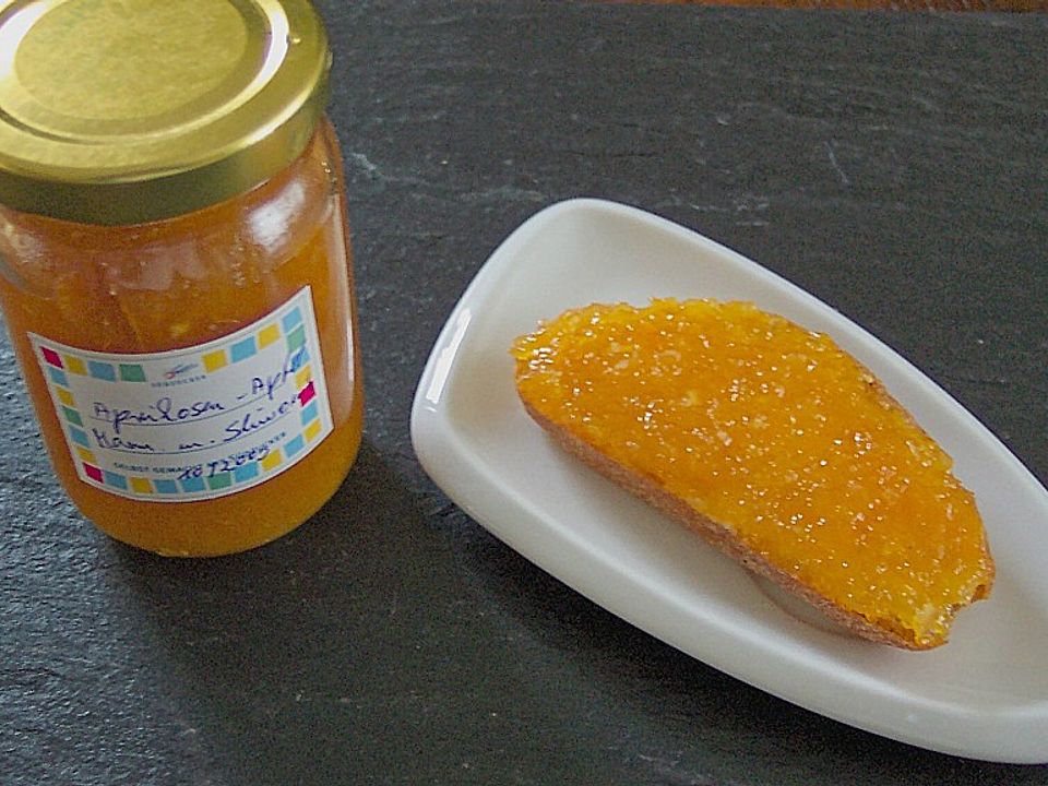 Aprikosen - Apfel - Sliwowitz - Marmelade von altes-maedchen | Chefkoch