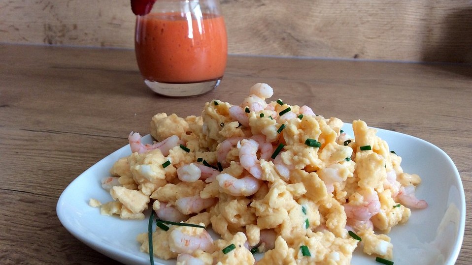 Rührei mit Krabben von kerdi Rührei mit Krabben von kerdi