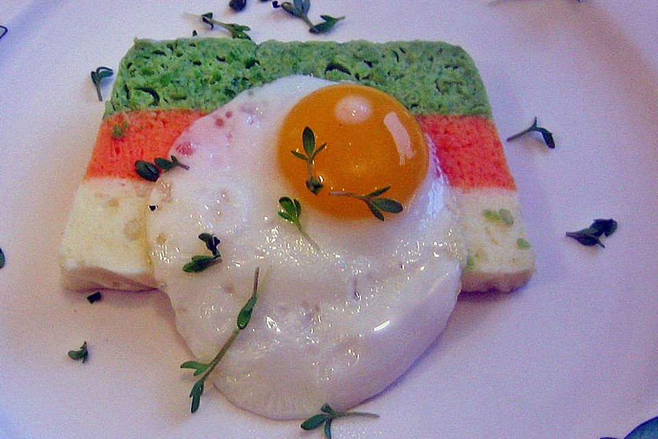 Kartoffel-Möhren-Erbsen-Terrine