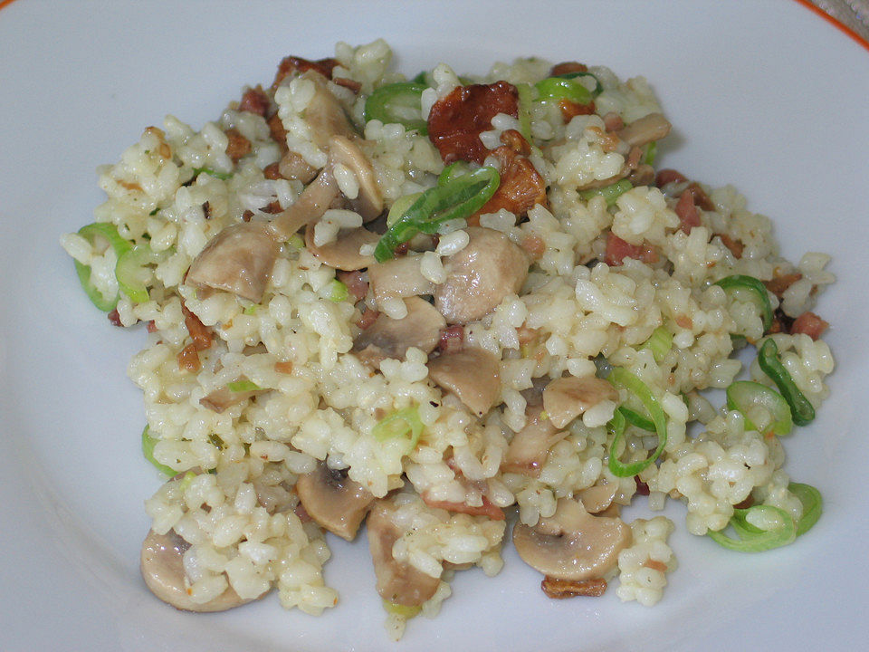 Rustikale Reispfanne mit Pilzen von desiree23| Chefkoch