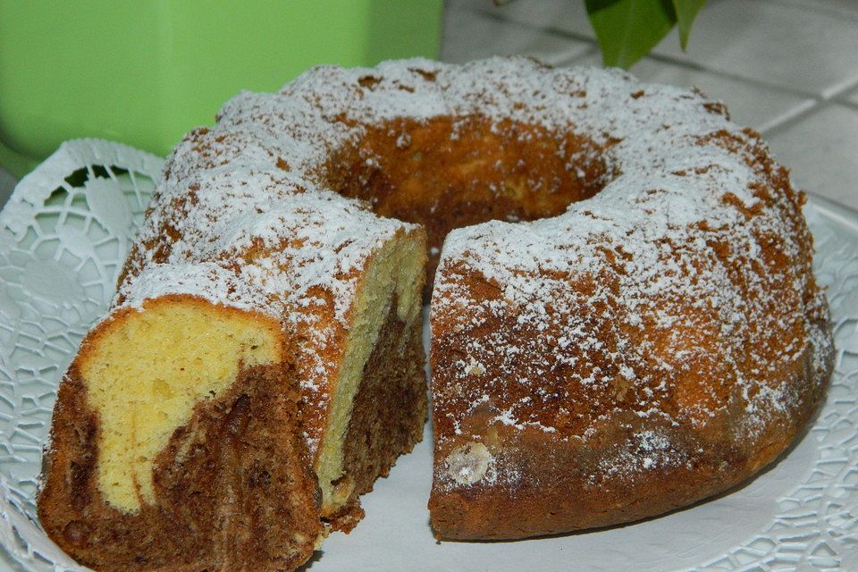 Marmorkuchen nach Frieda - klassische Art