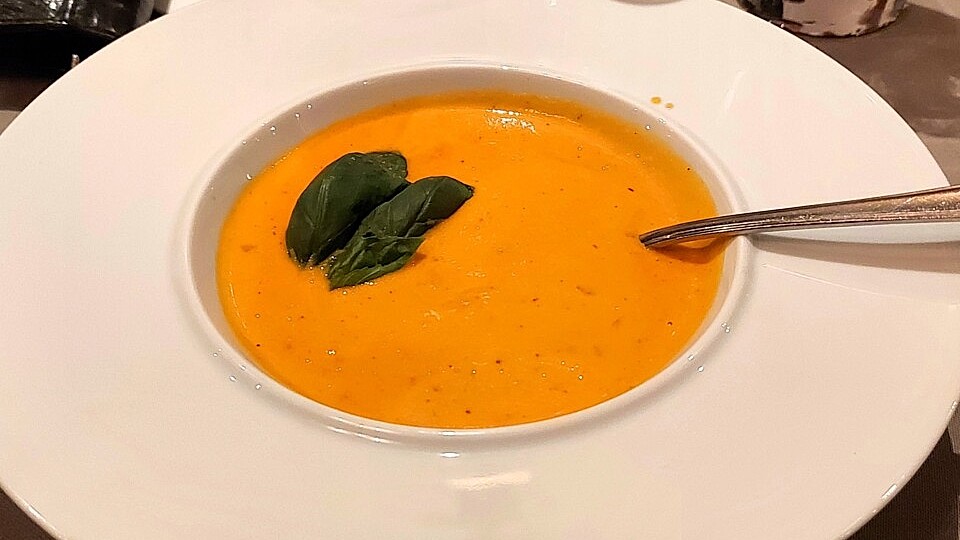 Schnelle Tomatensuppe