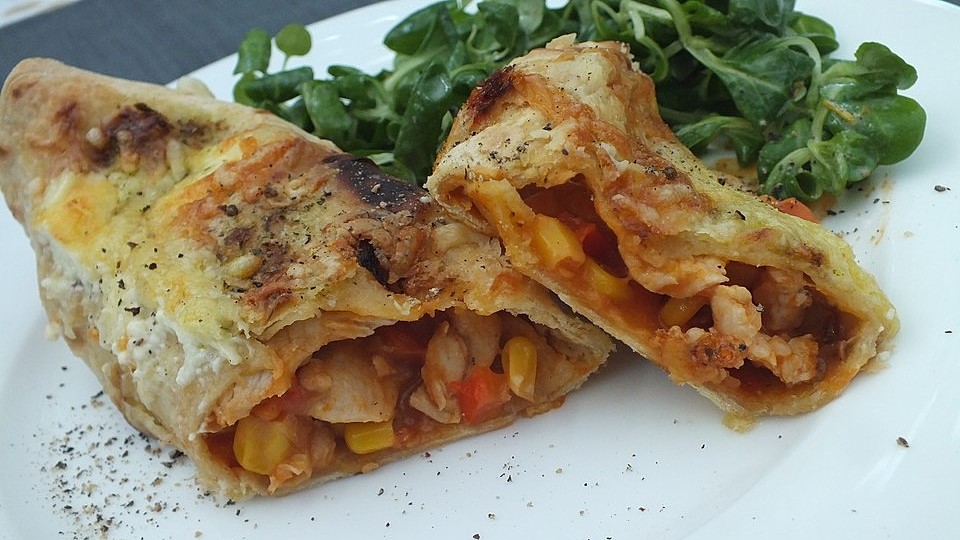 Enchiladas Mit Hahnchen Und Mais Von Danyg Chefkoch