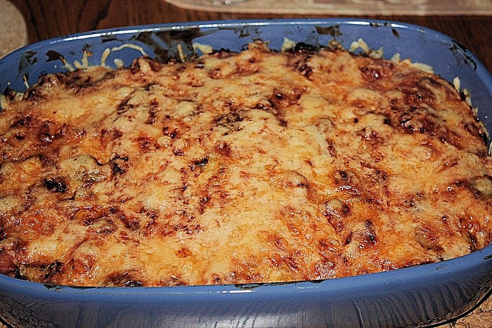 Enchiladas mit Hähnchen und Mais