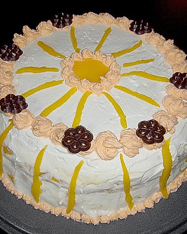 Maracuja / Pfirsich - Torte