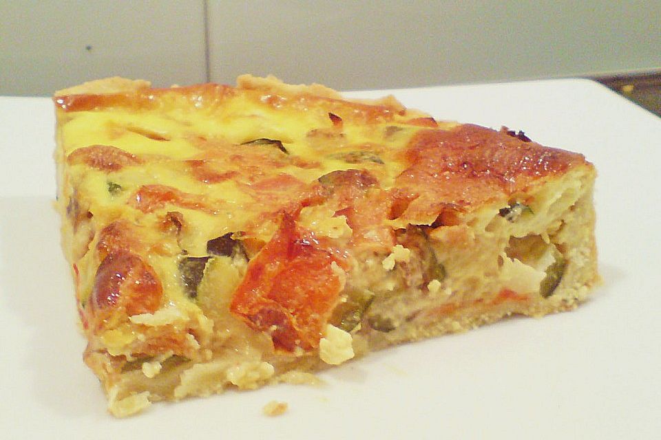 Gemüse-Quiche