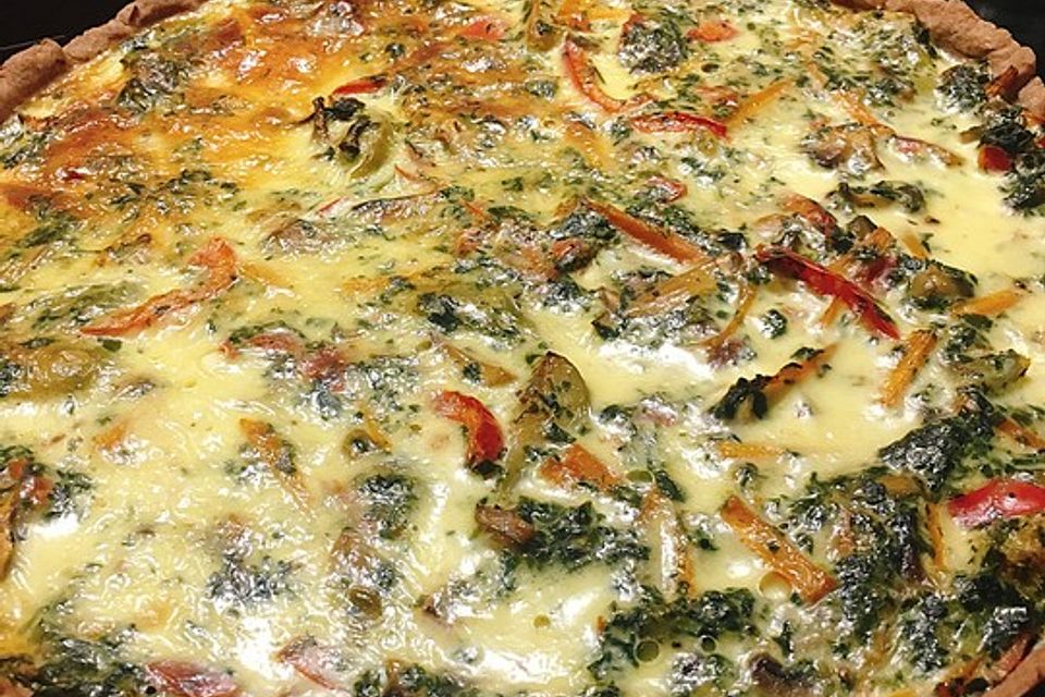 Gemüse-Quiche