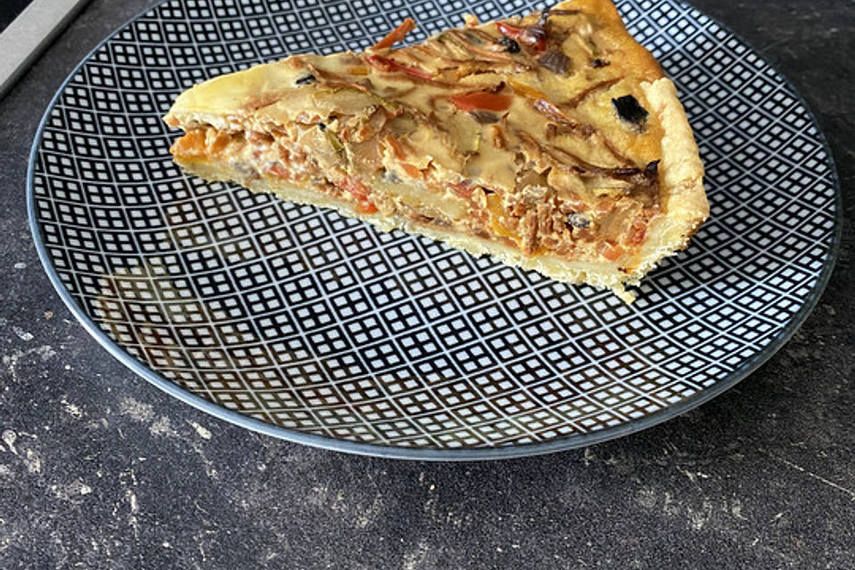 Gemüse-Quiche