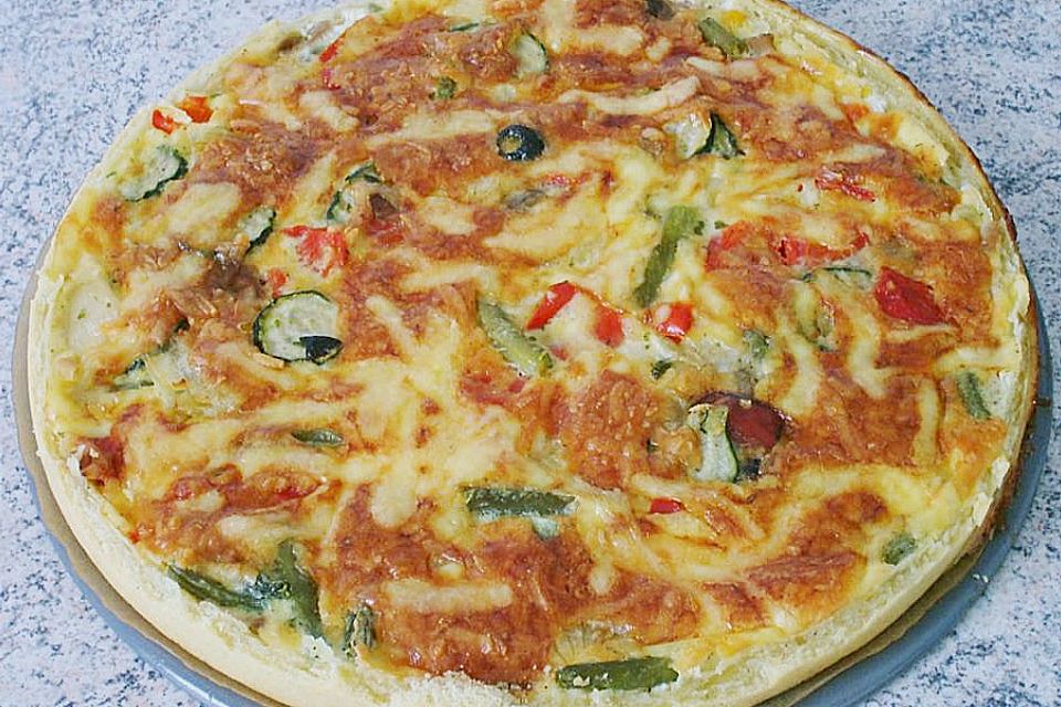 Gemüse-Quiche